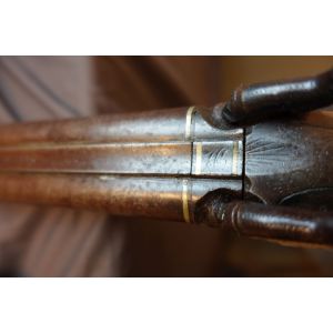 Johnson London Double Barrel 12 Ga. Percussion