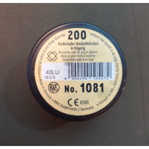 RWS winged musket caps