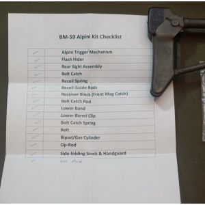 BM-59 Alpini Parts Kit