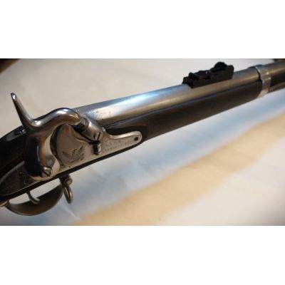 M1855 Type 1 Springfield Converted to Richmond Razeed Rifle