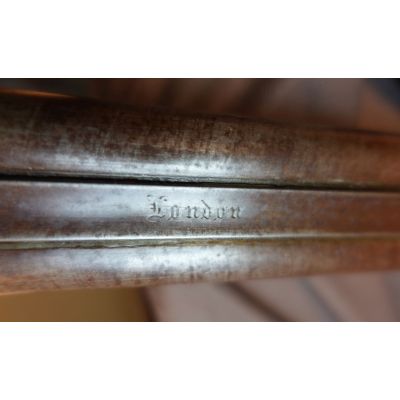 Johnson London Double Barrel 12 Ga. Percussion